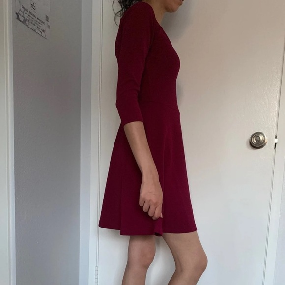 New Burgundy Dress - Picture 3 of 8